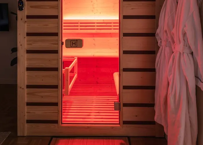 L'escapade Secrète Balnéo - Sauna - Appartement